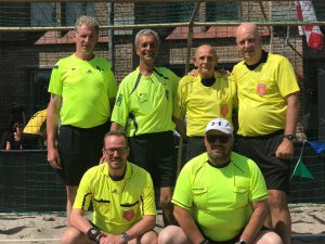 Scheidsrechters beachsoccer